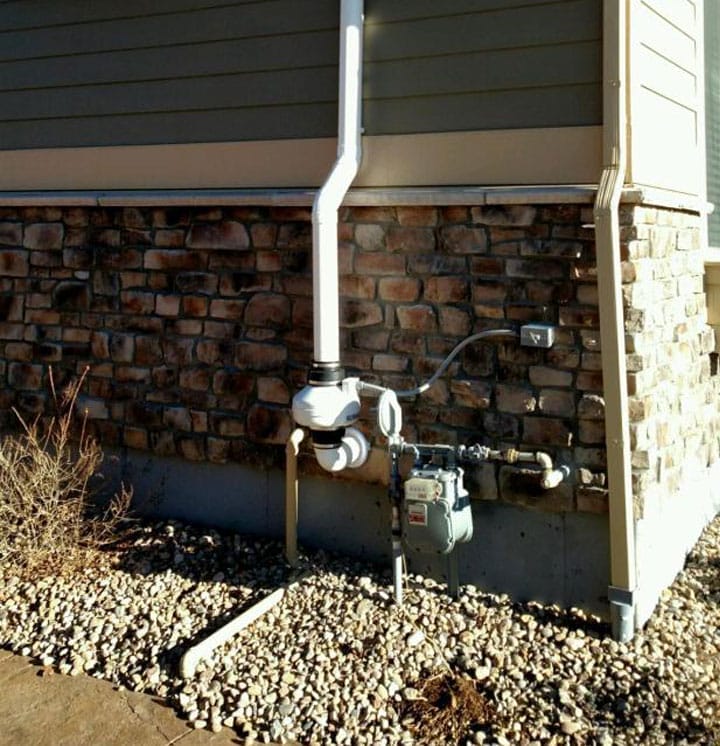 Exterior View of Home Foundation System Repairs in Arizona
