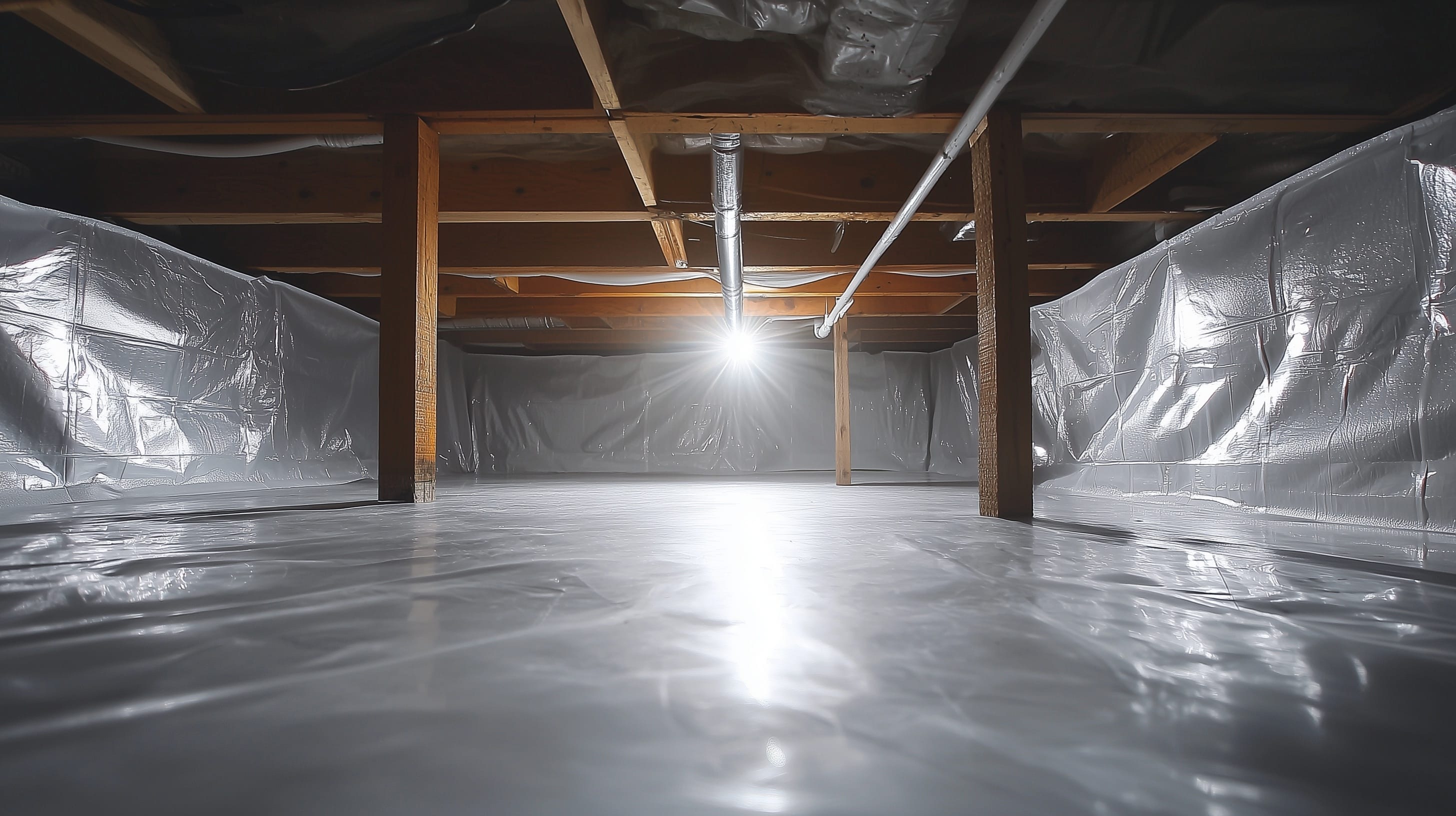 Crawlspace Encapsulation in Southwest Colorado Basement
