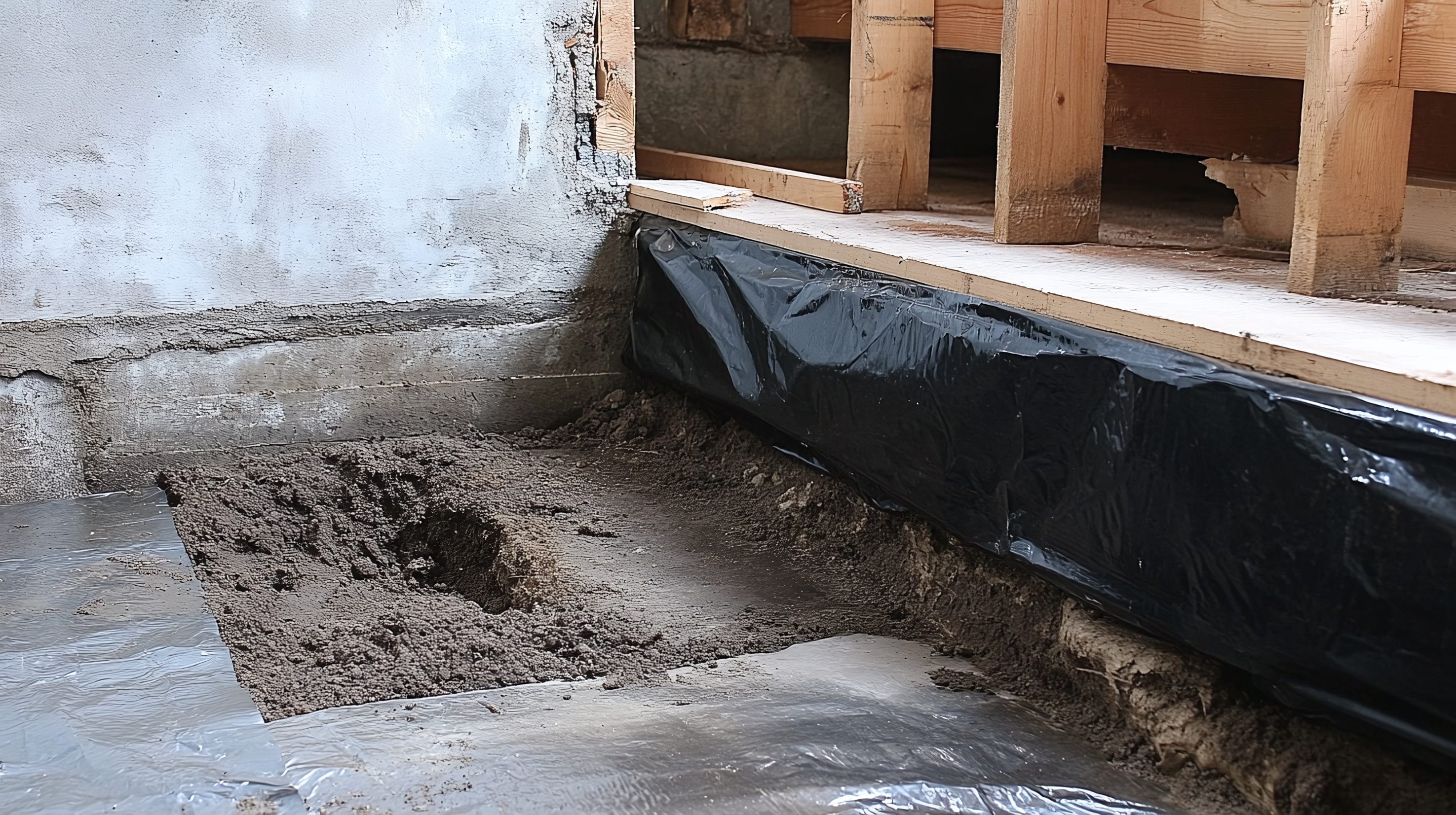 Vapor Intrusion Barrier Installation in Southwest Colorado Home
