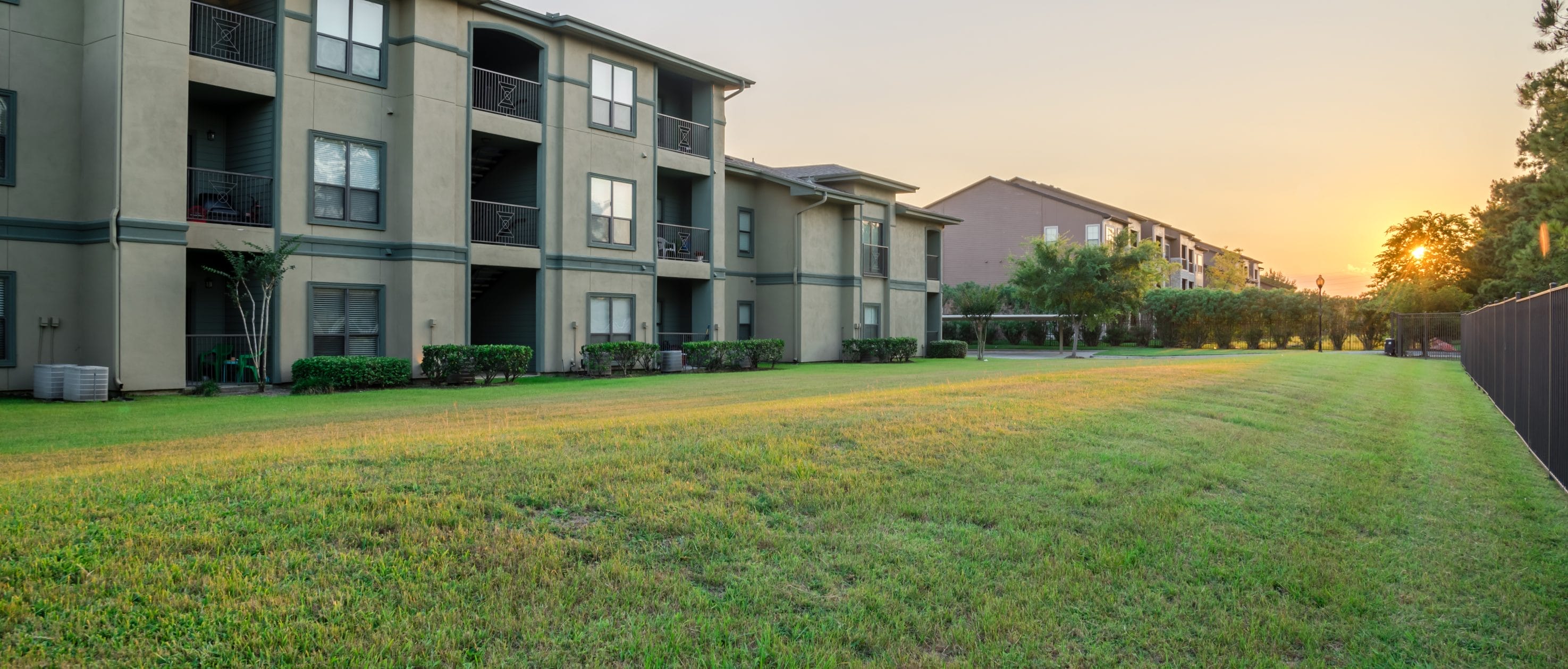 Commercial Building for Radon Testing at Sunset
